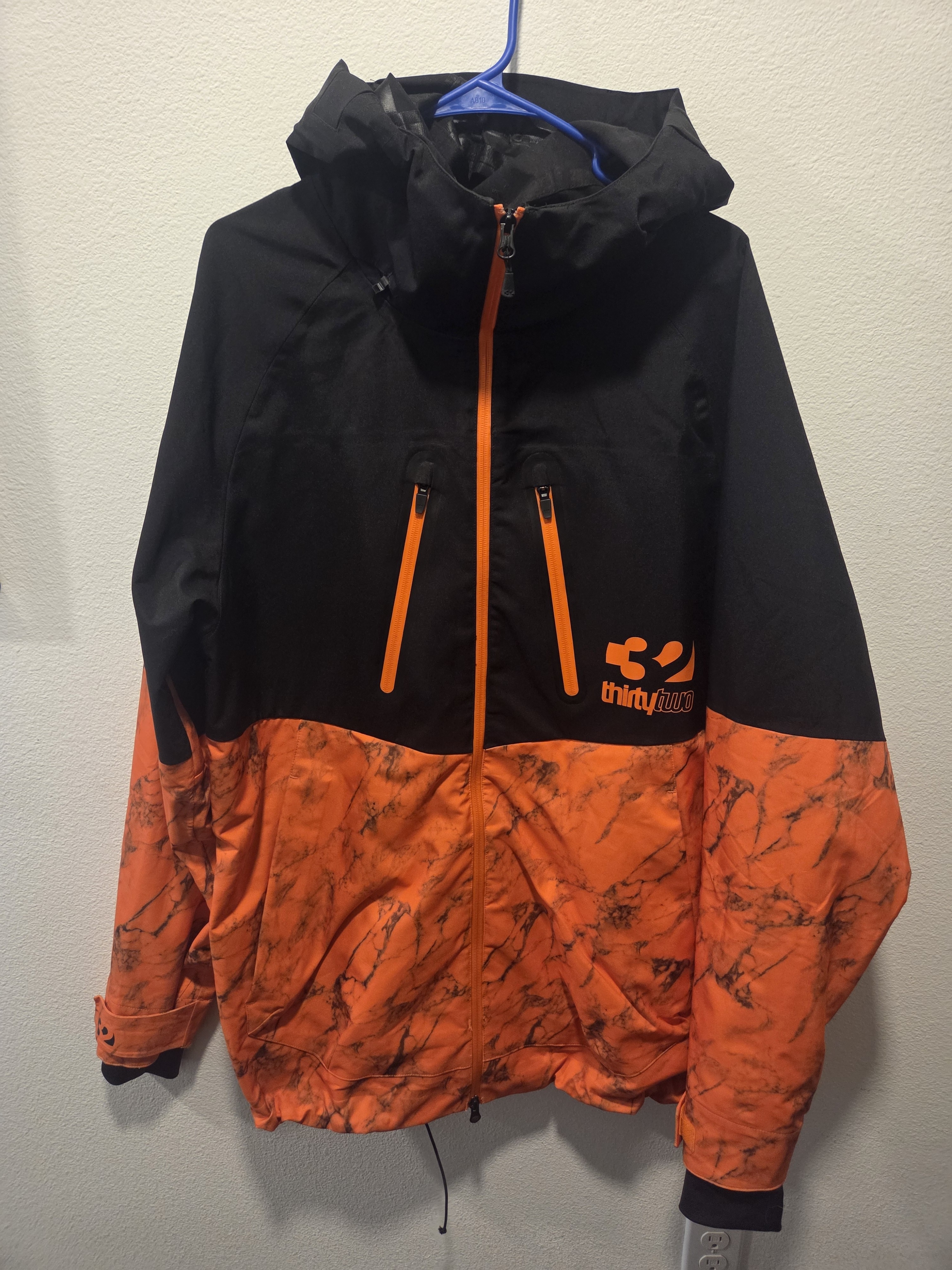 Thirtytwo Men’s Ski Jacket - Black & Orange